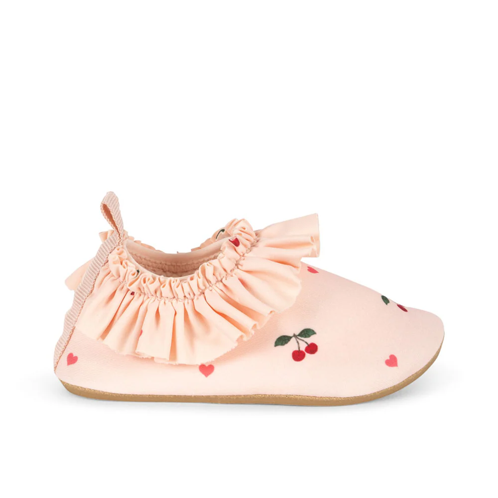 Konges Sløjd UV-Badeschuhe 'Merle' Cherry Coeur Rose - Image 3