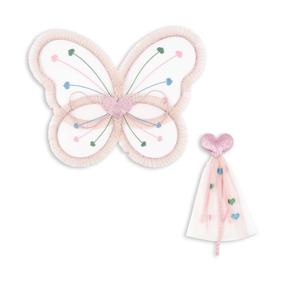 Konges Sløjd  Verkleidungs-Set 'Fairy' Heart Mix - Image 3