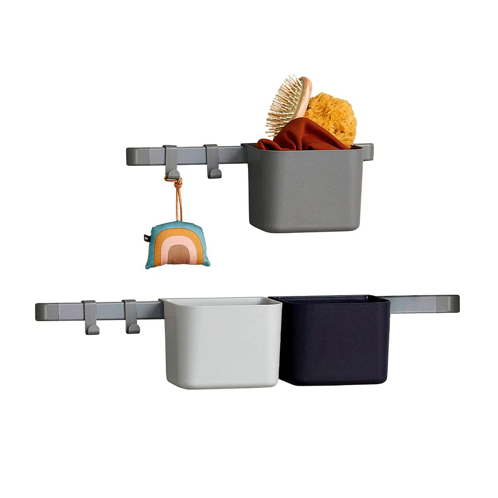 Leander Classic  3er-Set Organisationselemente 1 lange und 1 kurze Schienen Dusty grey - Image 4