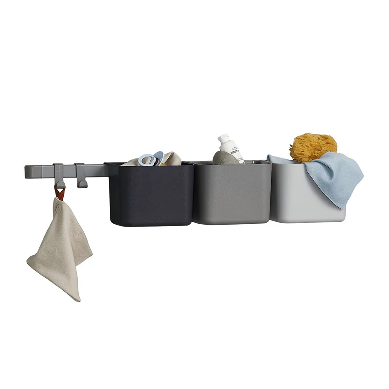 Leander Classic  3er-Set Organisationselemente, lange Schiene  Dusty Grey - Image 3