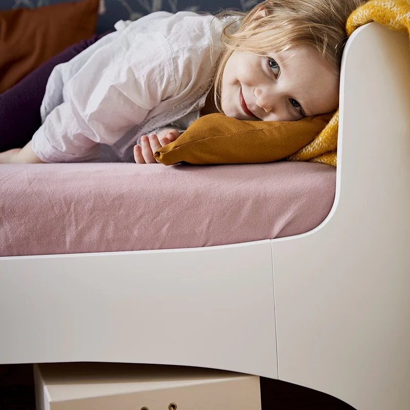 Leander Classic  Matratzenverlängerung für Babymatratze Natural 30 x 66 cm  Weiss - Image 2