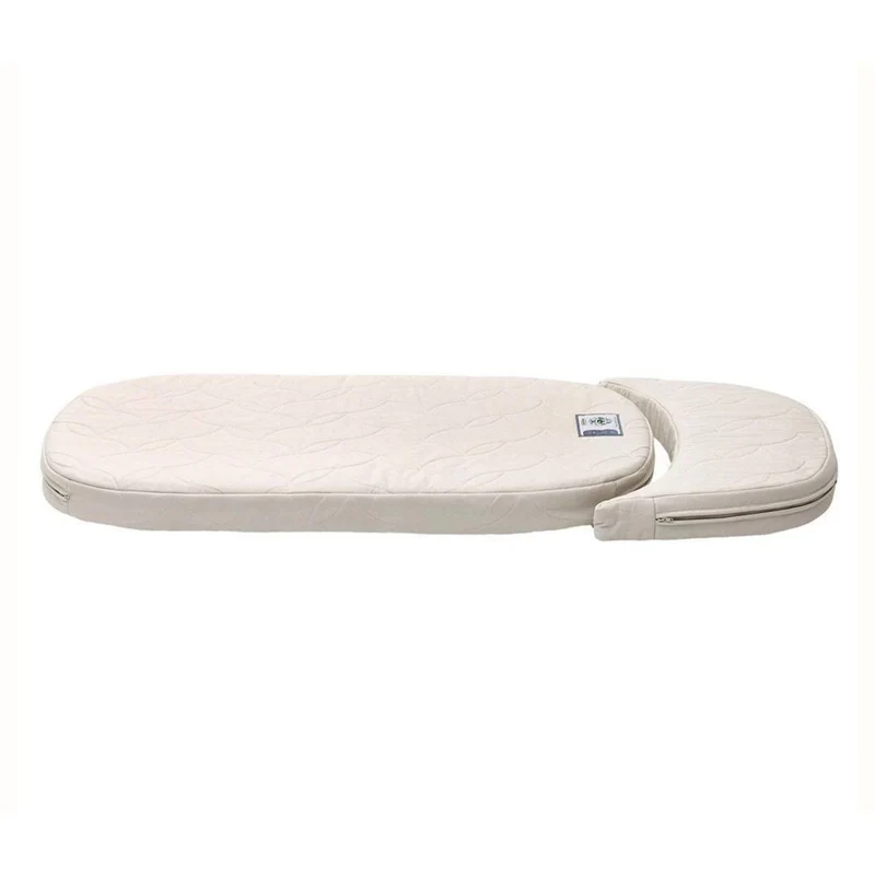 Leander Classic  Matratzenverlängerung für Babymatratze Natural 30 x 66 cm  Weiss - Image 3