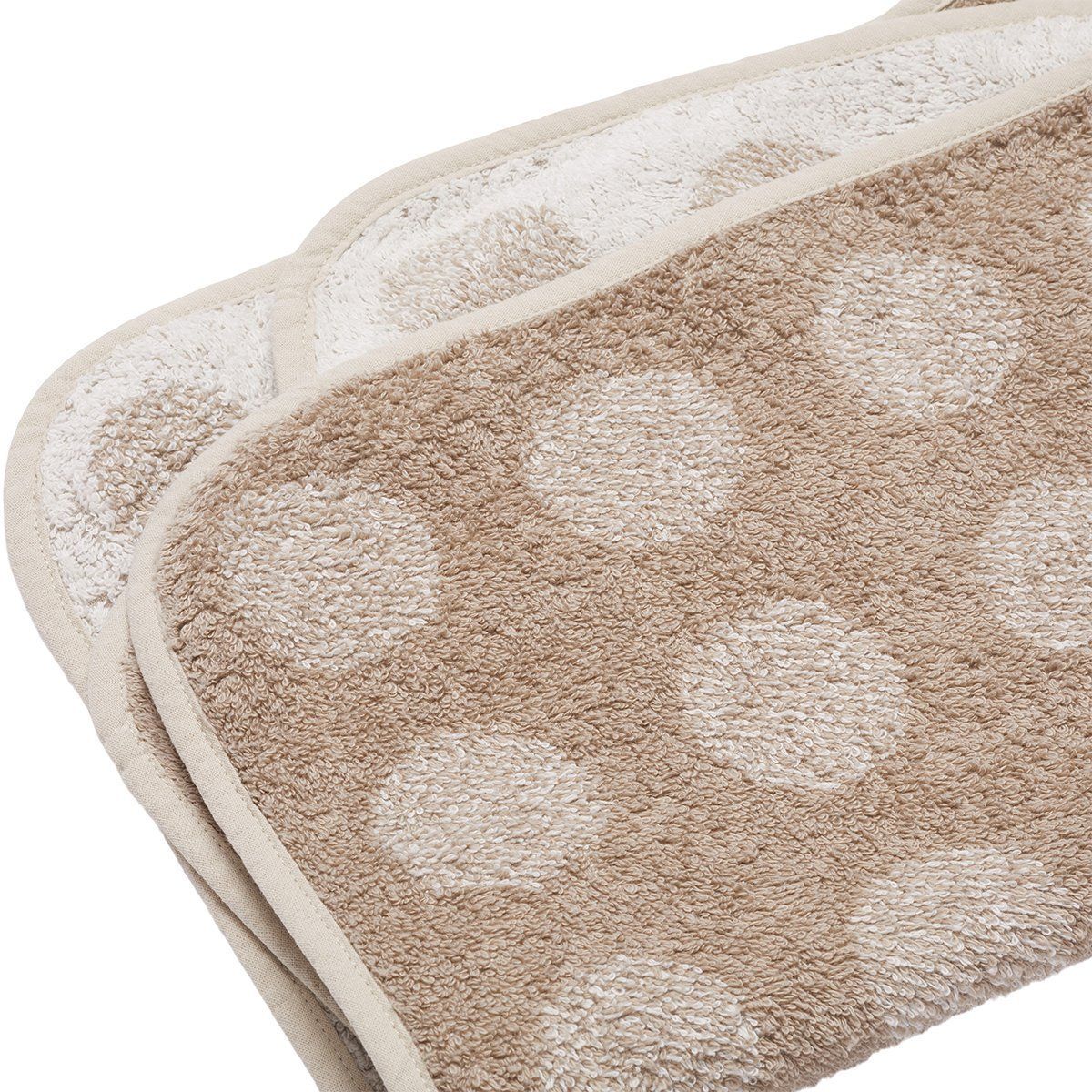 Leander  Matty Topper Bio-Baumwolle für Wickelkissen  Cappuccino - Image 4