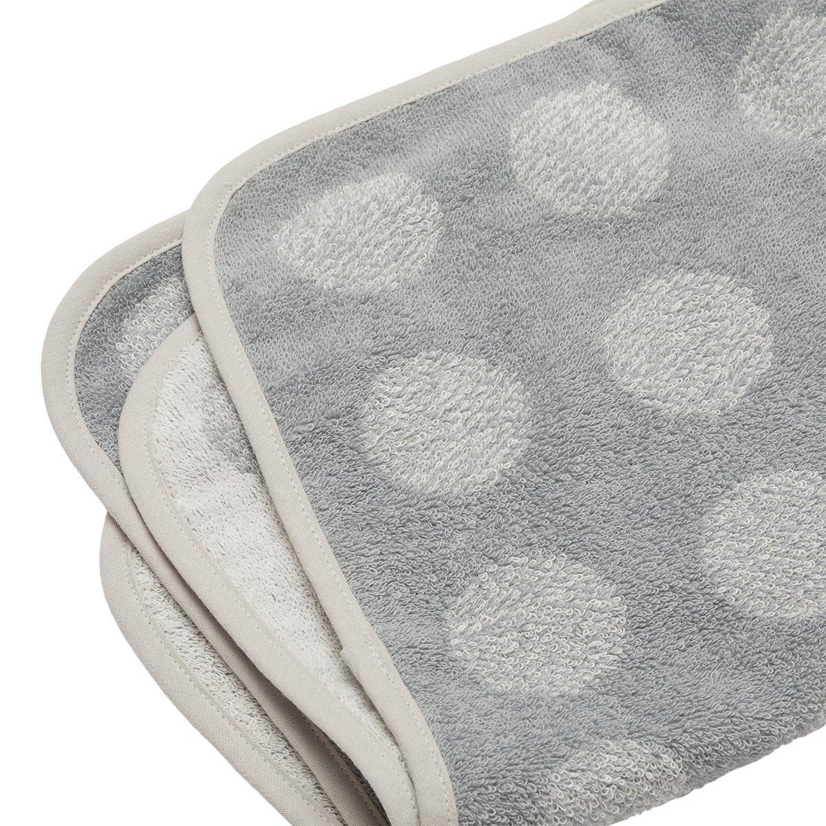 Leander  Matty Topper Bio-Baumwolle für Wickelkissen  Cool Grey - Image 4