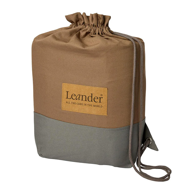 Leander Classic  Nestchen Bio-Baumwolle  Mocca - Image 3