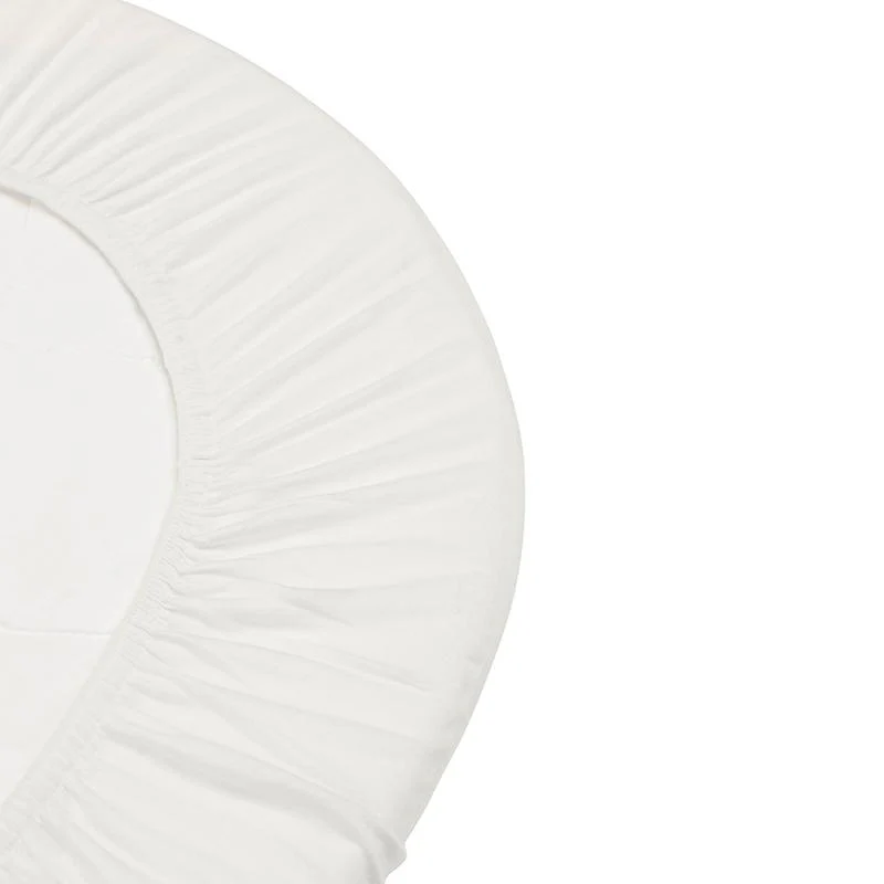Leander  Fixleintuch Bio-Baumwolle 2er-Pack Juniorbett 70 x 140 cm  Snow - Image 3