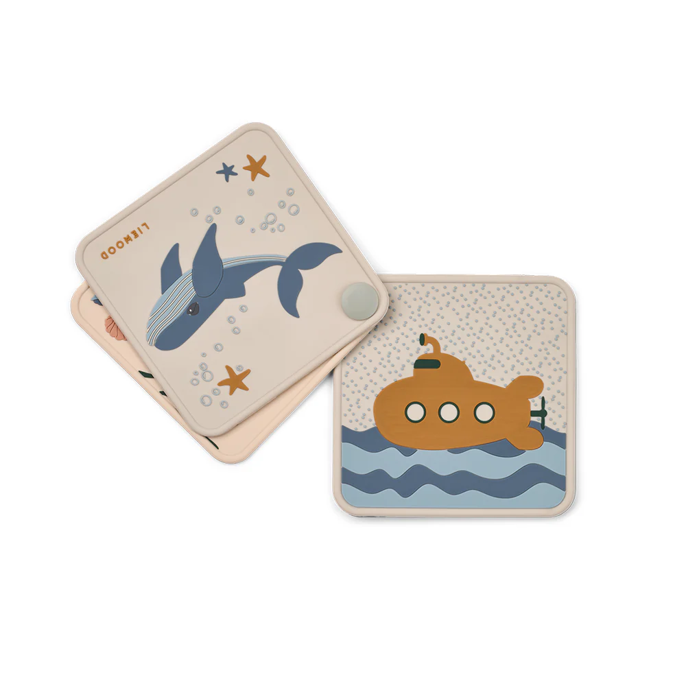 Liewood Babybuch 'Tide' Sea Creature Sandy - Image 2