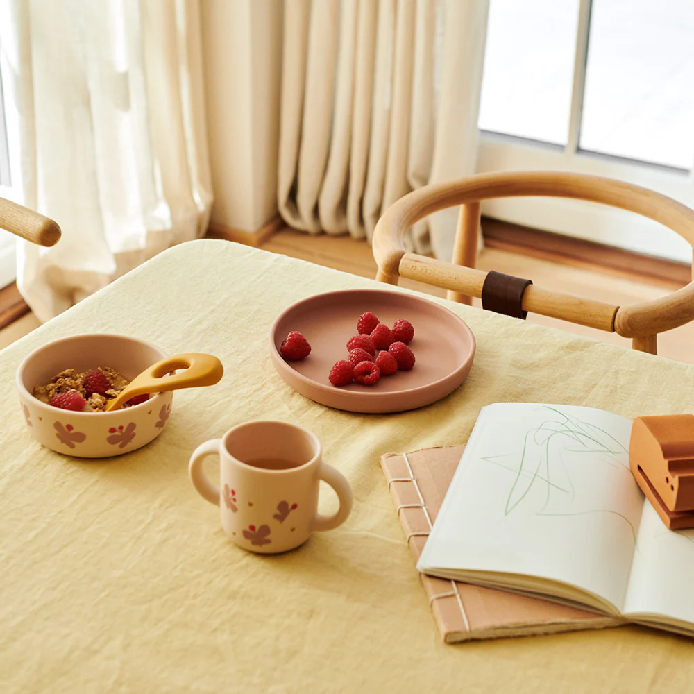 Liewood  Babygeschirr Set 'Vivi' Butterfly/Apple Blossom - Image 5