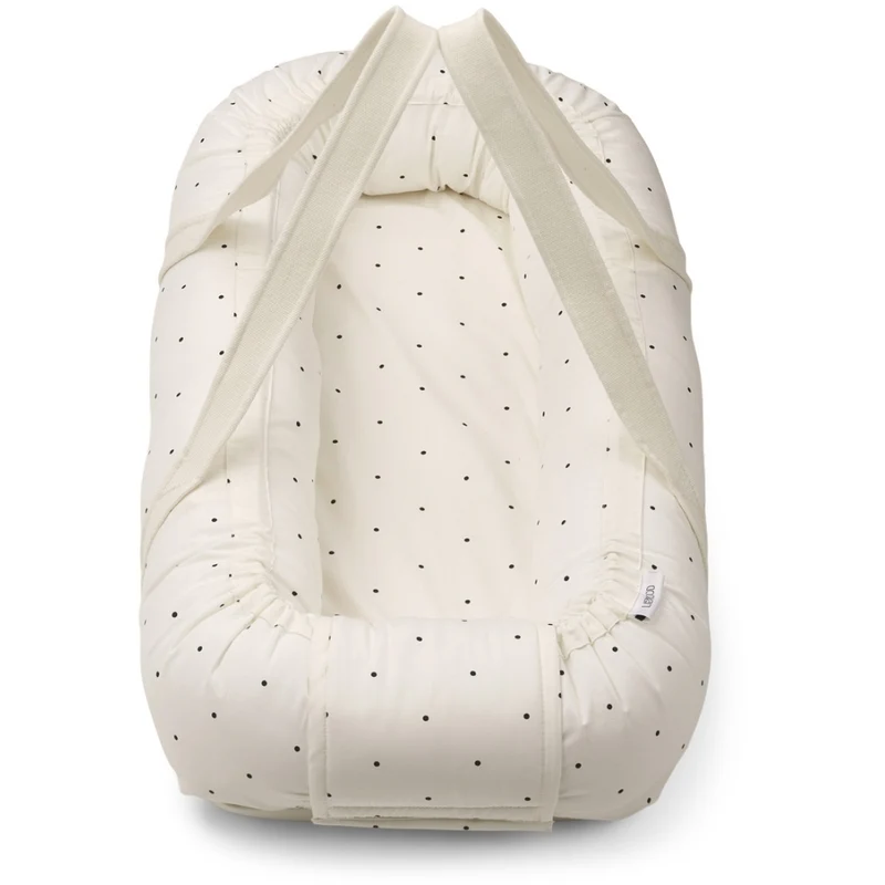 Liewood  Babynest 'Gro'  Classic Dot / Creme de la Creme - Image 3