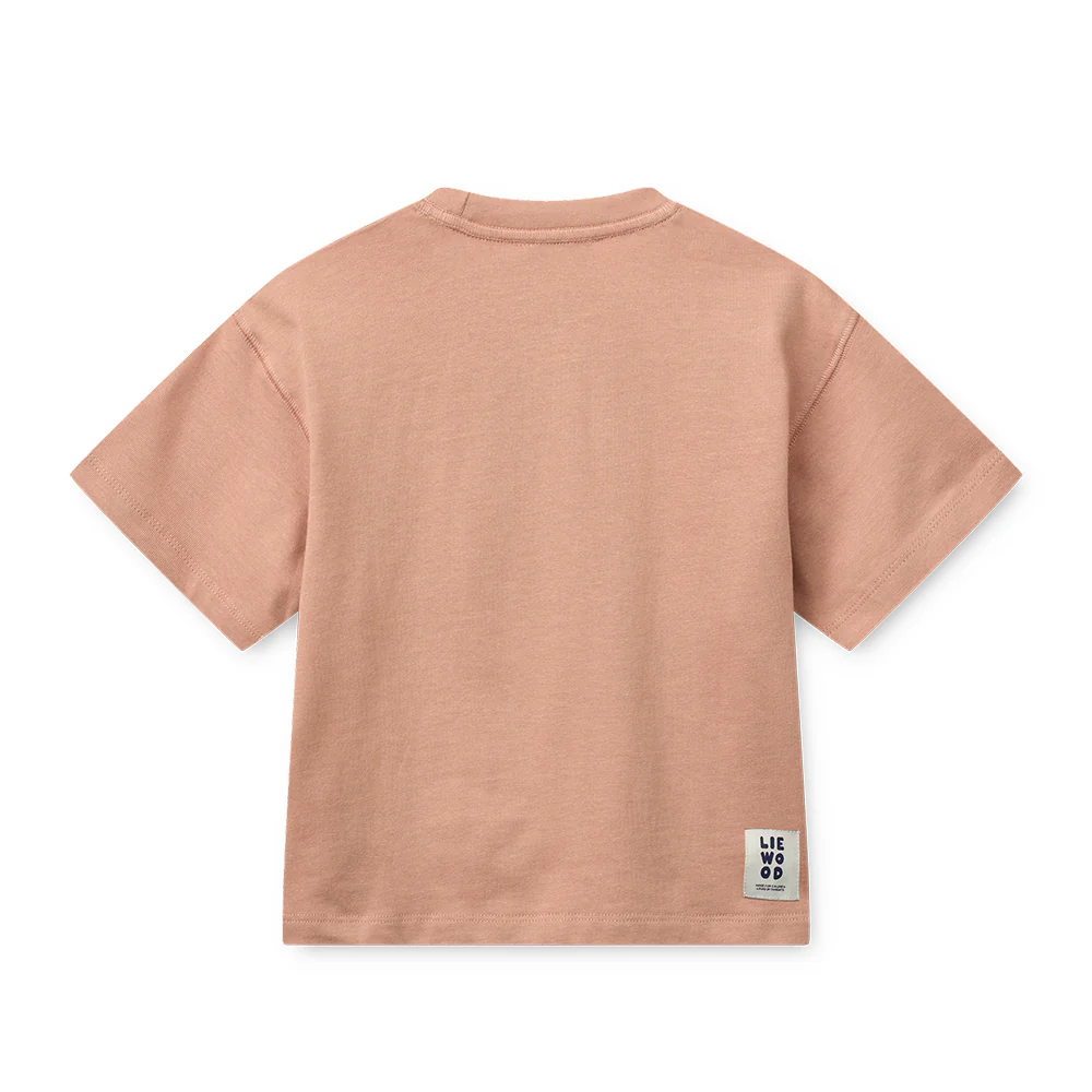 Liewood Baumwoll T-Shirt 'Tyler' Sweethearts/Pale Tuscany - Image 3