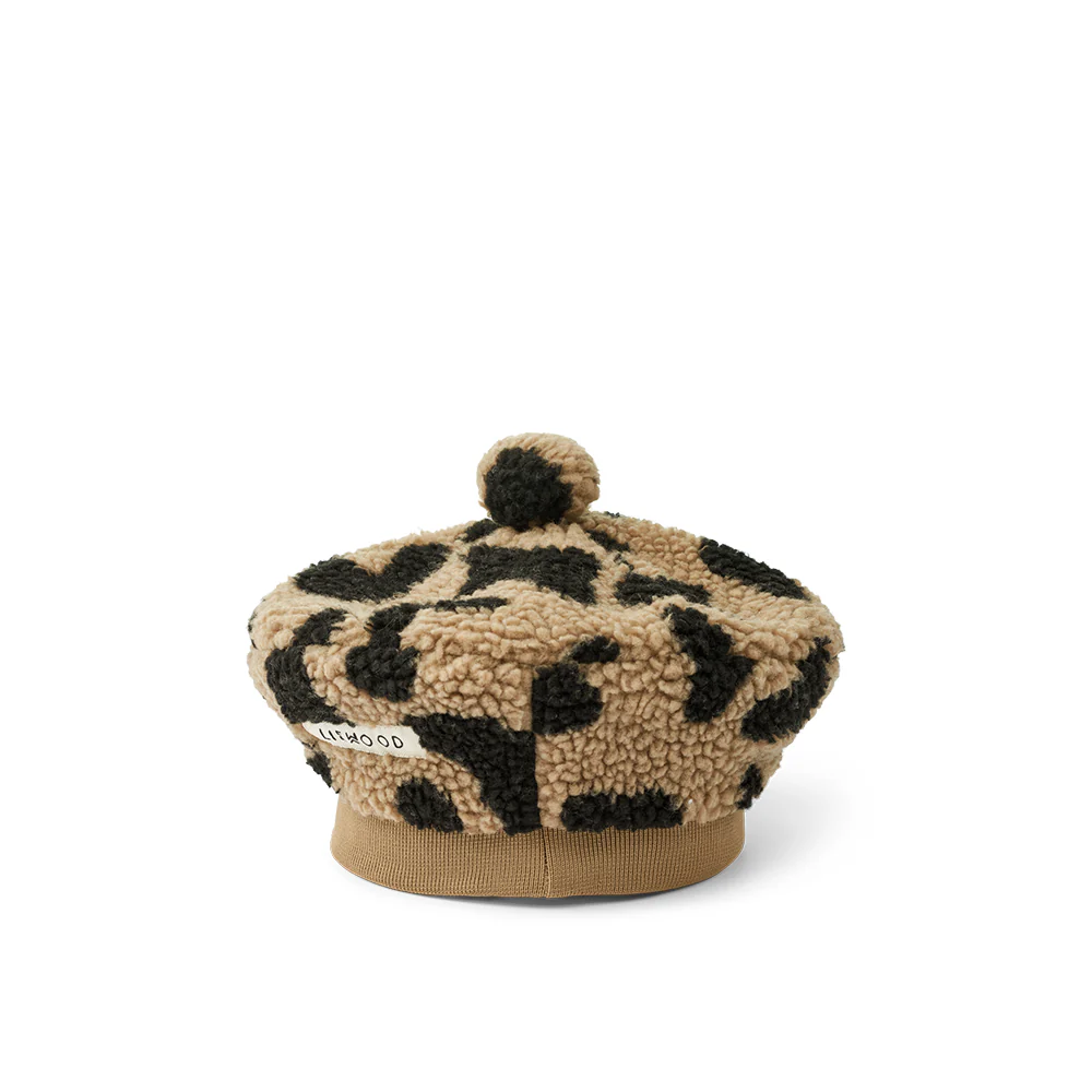 Liewood  Beret Hut 'Poplar'  Mega Leo Oat Mix - Image 4