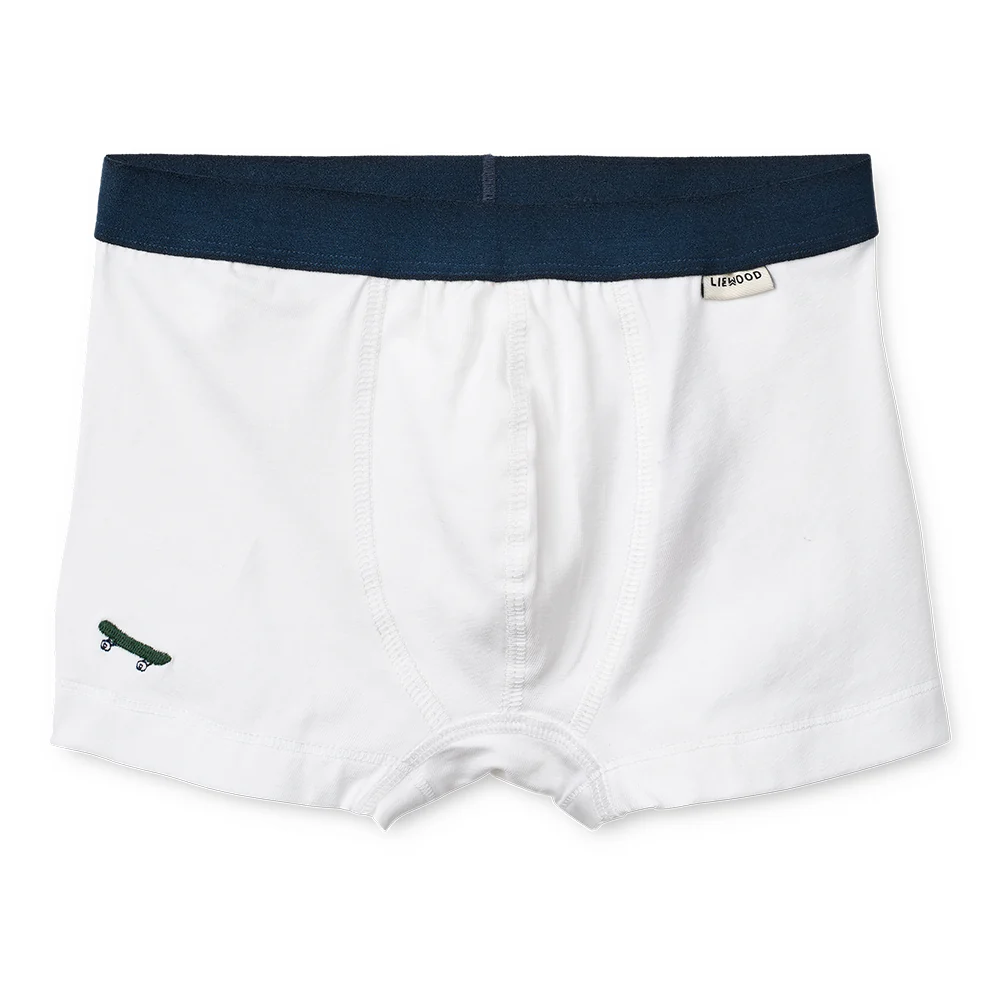 Liewood Boxershorts 3er-Set Boy 'Marvin' Fun / Crisp White / Beach Blue / Mix - Image 2