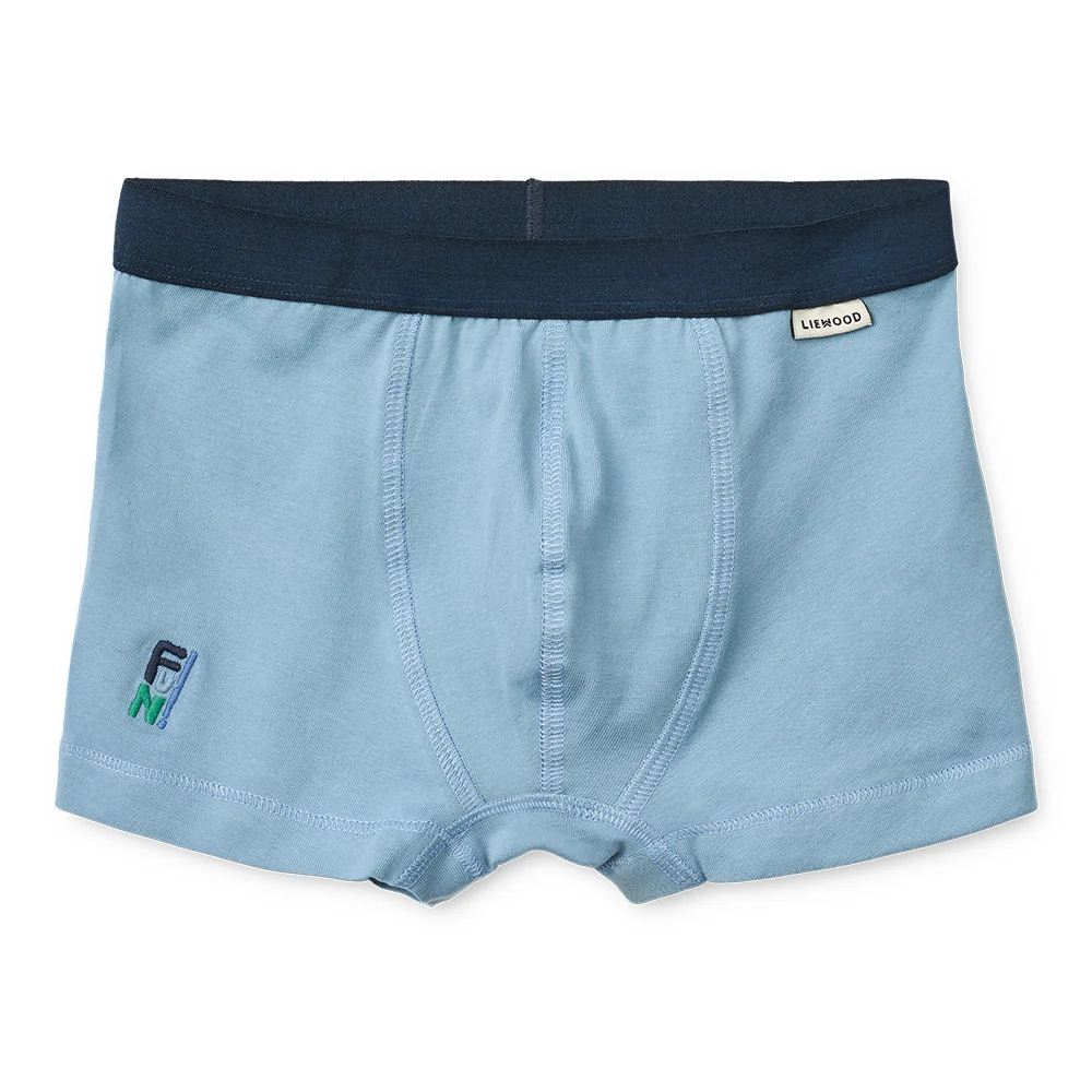 Liewood Boxershorts 3er-Set Boy 'Marvin' Fun / Crisp White / Beach Blue / Mix - Image 4