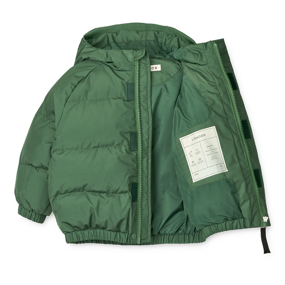 Liewood  Daunenjacke mit Öhrchen 'Adelina' Dusty Ivy - Image 3