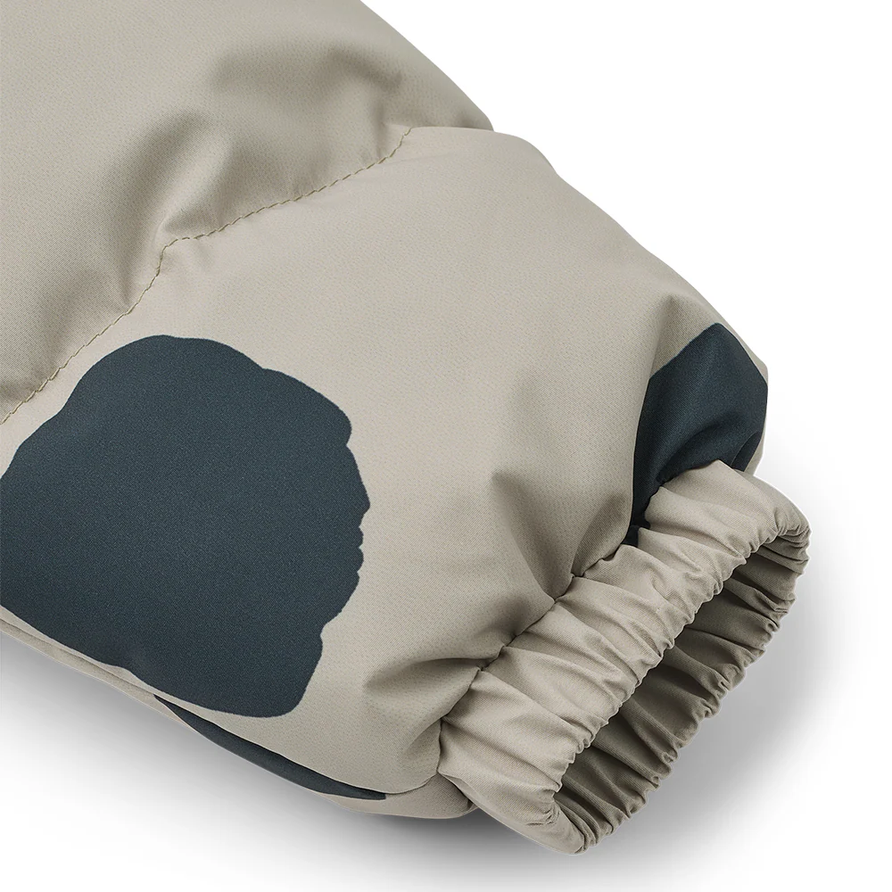 Liewood  Daunenjacke mit Öhrchen 'Adelina' Spot Dots/Mist - Image 6