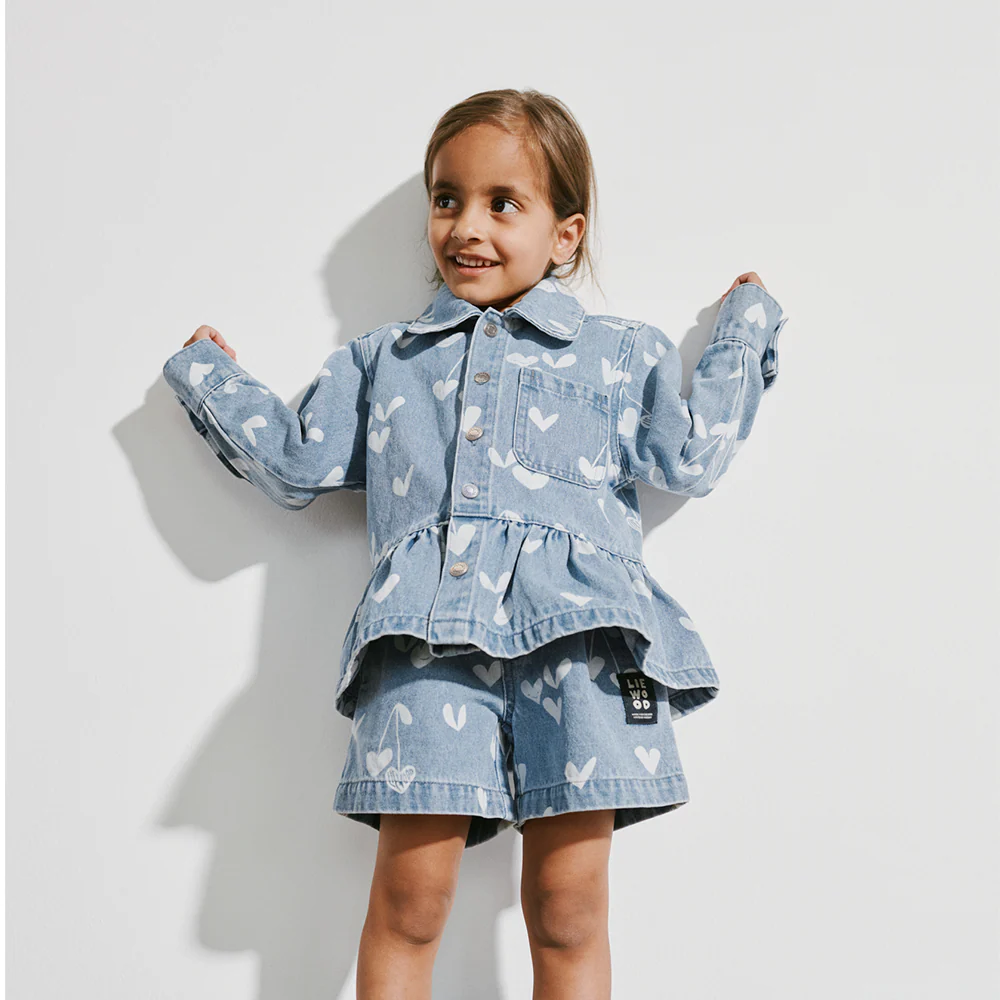 Liewood Denim Hemd 'Kenza' Sweethearts/Light Blue Denim - Image 2