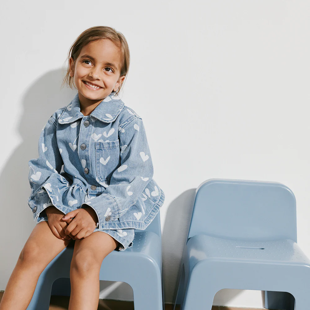 Liewood Denim Hemd 'Kenza' Sweethearts/Light Blue Denim - Image 7