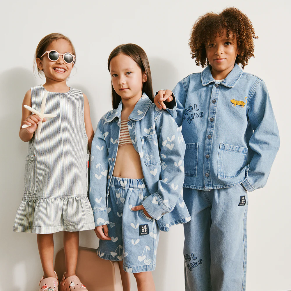 Liewood Denim Hemdjacke 'Kinsley' Cool Kids/Light Blue Denim - Image 4