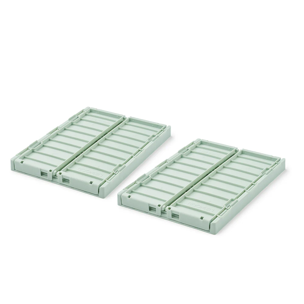 Liewood  Faltbare Aufbewahrungskiste S 2er Set 'Weston'  Light Peppermint - Image 2