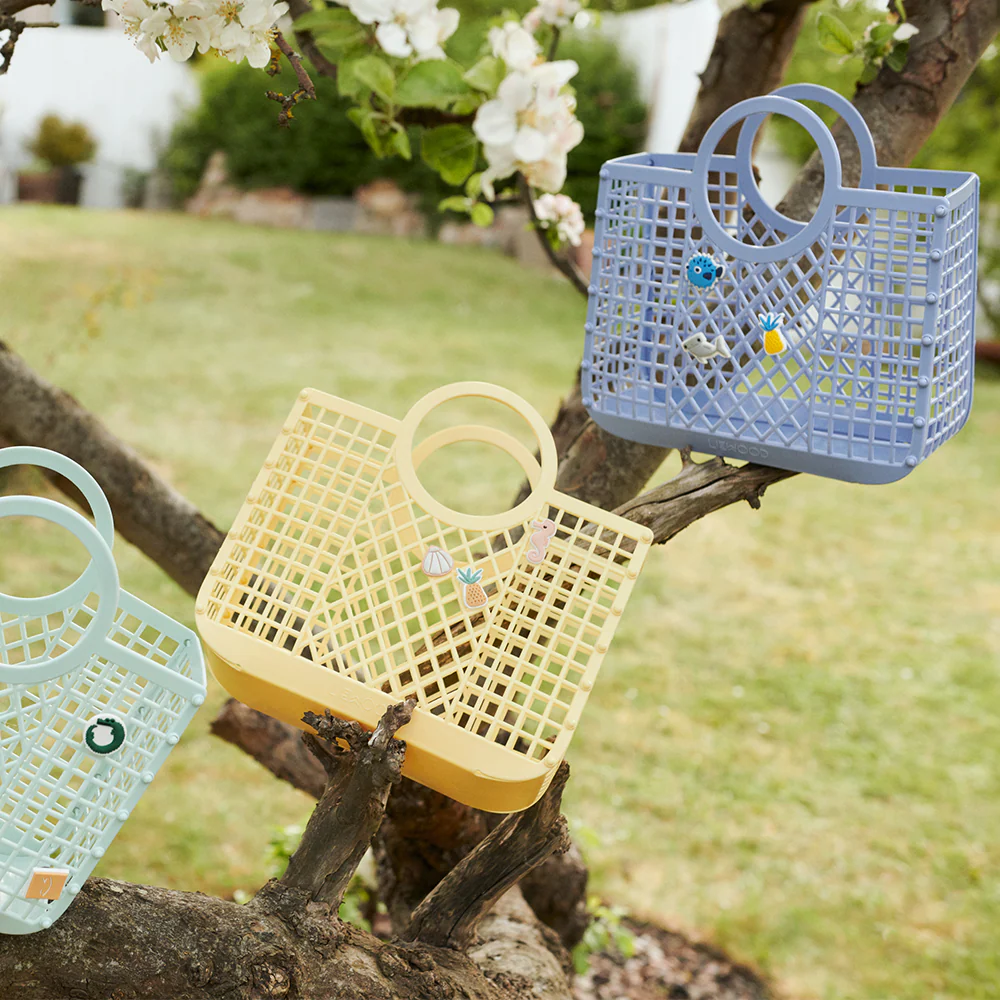 Liewood  Kinder-Einkaufskorb mit Charms 'Samantha' Lavender - Image 4