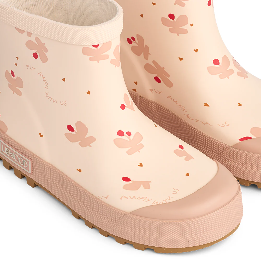 Liewood Kinder Gummistiefel 'Tekla' Mini Butterfly/Apple Blossom - Image 4
