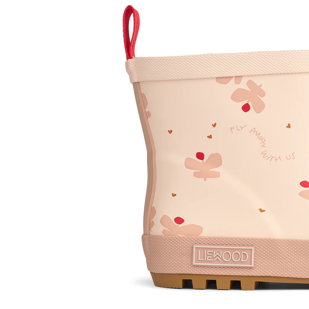 Liewood Kinder Gummistiefel 'Tekla' Mini Butterfly/Apple Blossom - Image 5