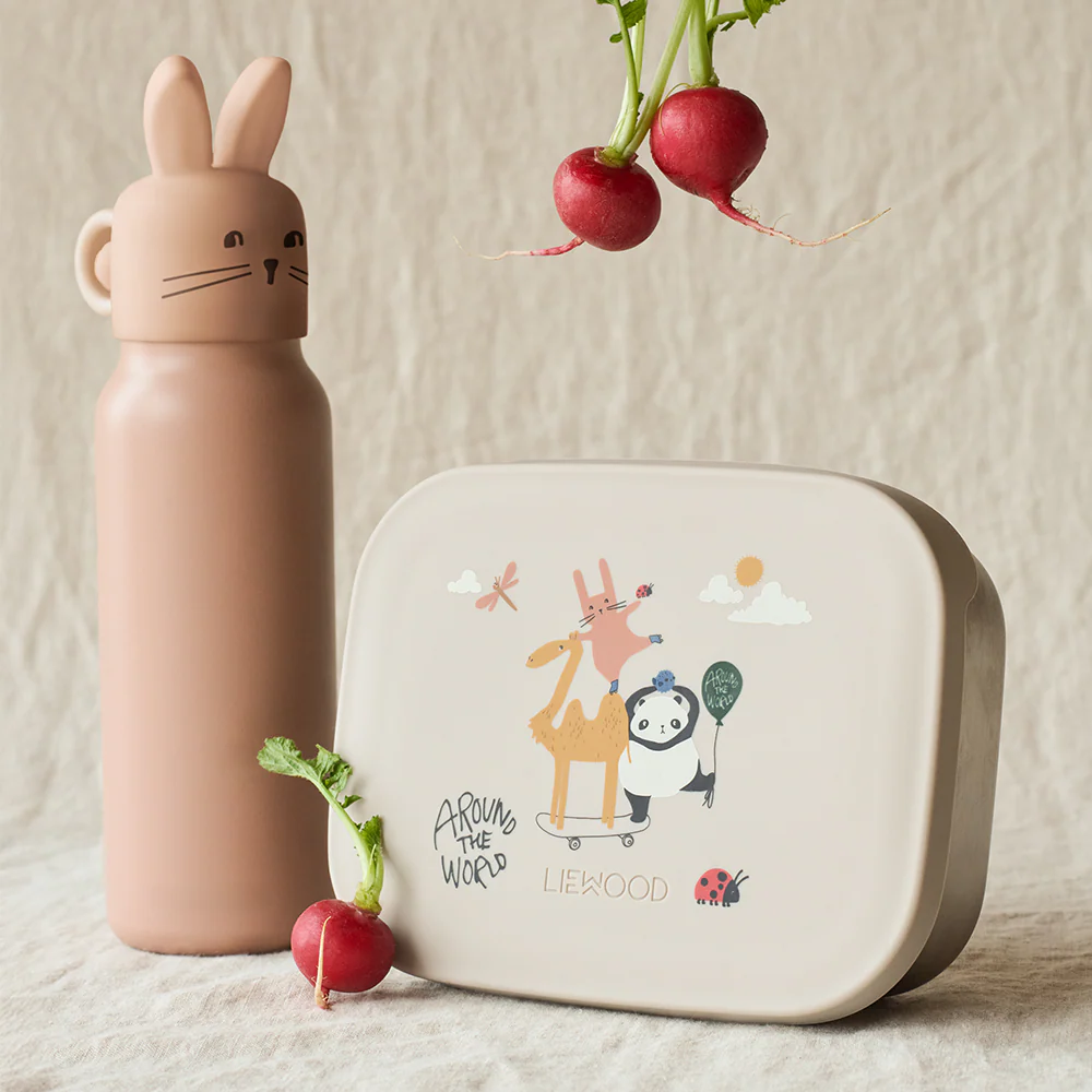 Liewood  Kinder Lunchbox 'Arthur' Around the World - Image 3