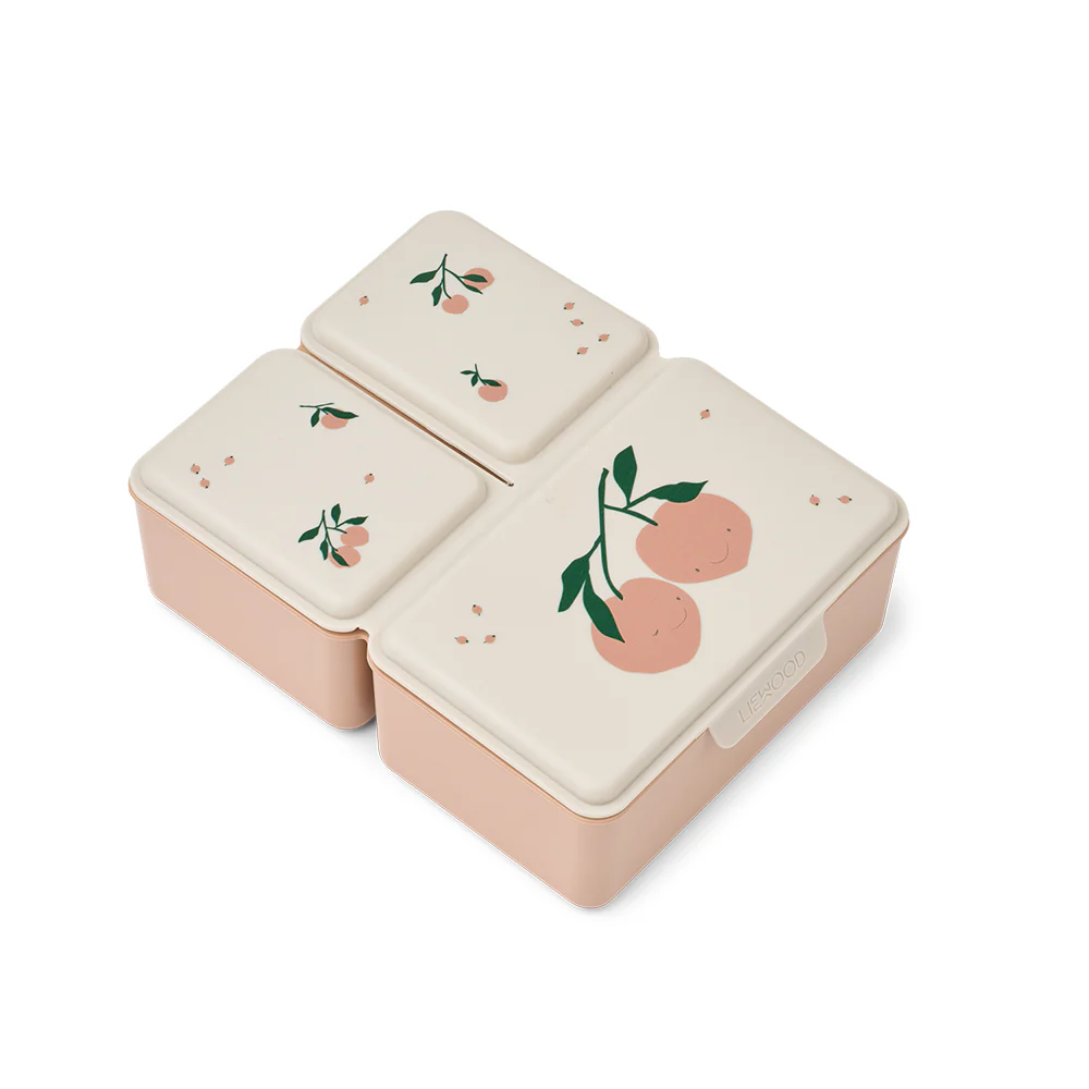 Liewood  Kinder Lunchbox 'Driss' Peach Me/Sea Shell - Image 2