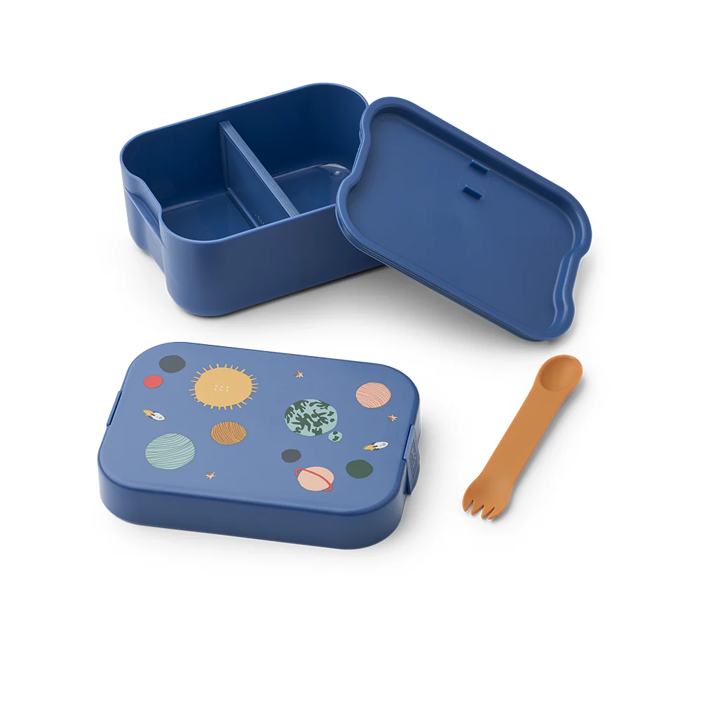 Liewood  Kinder Lunchbox-Set 'Chelsea' Universe/Classic Navy - Image 3