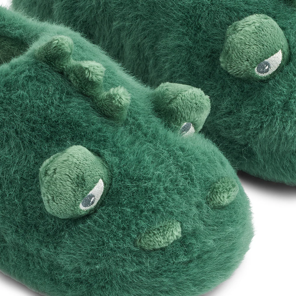 Liewood Krokodil Hausschuhe/Finken 'Aviaja' Garden Green - Image 4