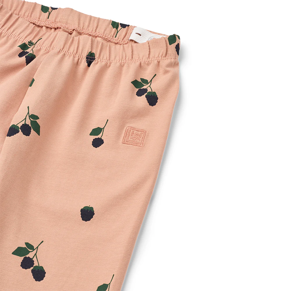 Liewood Leggings 'Marie' Berry/Pale Tuscany - Image 2