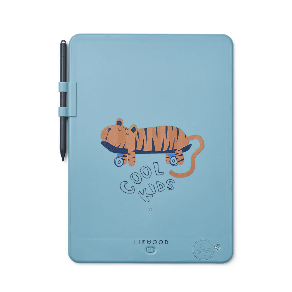 Liewood Magisches LCD-Maltablet 'Zora' Tiger/Beach Blue - Image 4