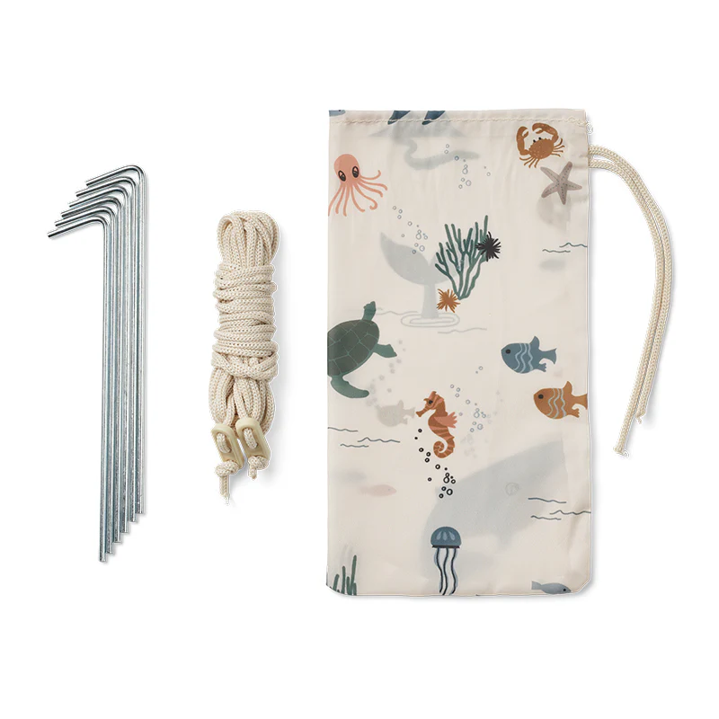 Liewood Pop-Up Zelt 'Cassie' Sea Creature/Sandy - Image 6