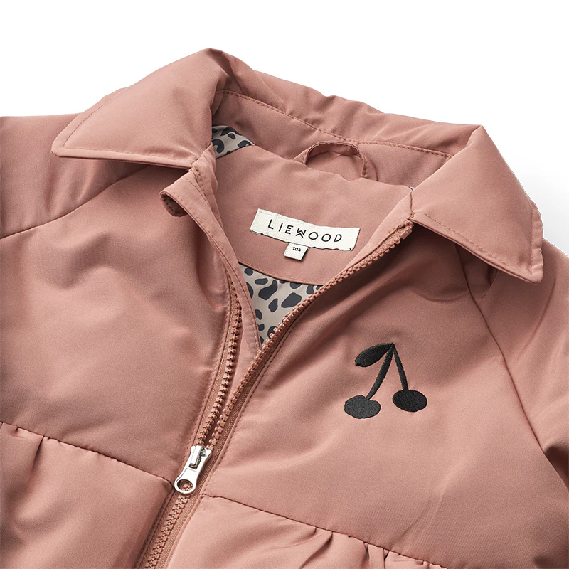 Liewood Puffer-Jacke 'Cosmos' Cherry/Dark Rosetta - Image 4