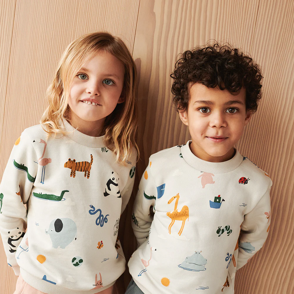 Liewood Pullover 'Thora' Around the World/Sandy - Image 2