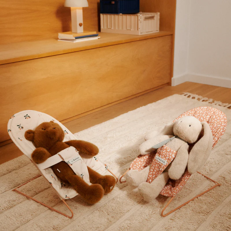 Liewood Puppen-Babywippe 'Mabel' Peach/Sea Shell - Image 2