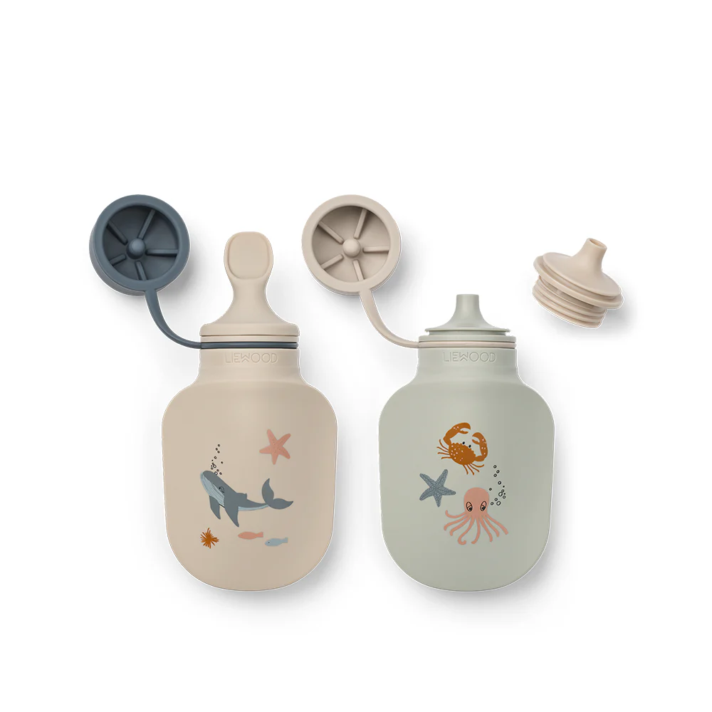 Liewood  Quetschie  'Lizzie' 2er Set Sea Creature/Sandy - Image 2