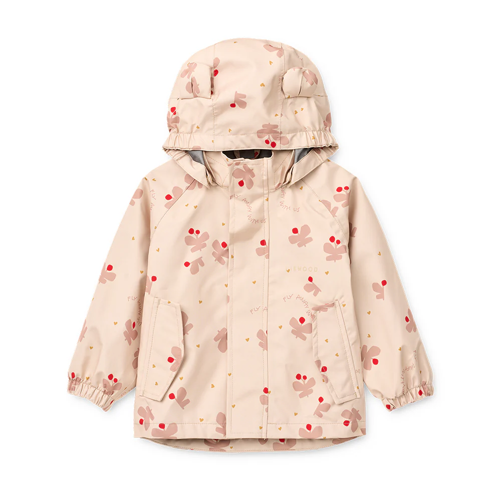 Liewood  Regenjacke/-hose Set 'Manu'  Butterfly/Apple Blossom - Image 3