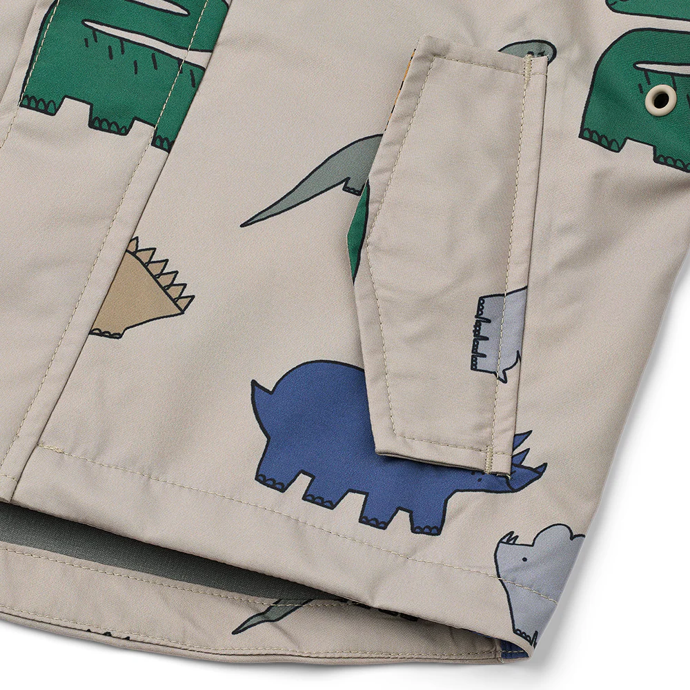 Liewood  Regenjacke/-hose Set 'Manu'  Dinosaurs/Mist - Image 8