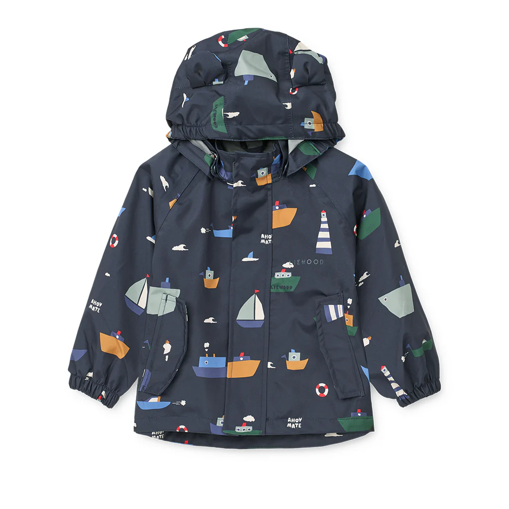 Liewood  Regenjacke/-hose Set 'Manu' Sailing/Classic Navy - Image 3