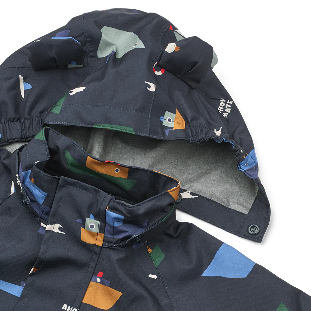 Liewood  Regenjacke/-hose Set 'Manu' Sailing/Classic Navy - Image 4