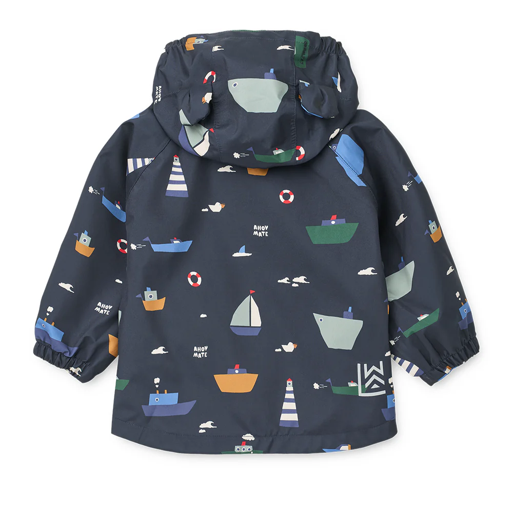 Liewood  Regenjacke/-hose Set 'Manu' Sailing/Classic Navy - Image 5