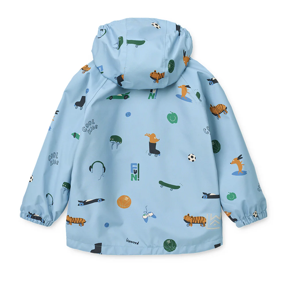 Liewood  Regenjacke/-hose Set 'Pedia' Fun/Beach Blue - Image 4