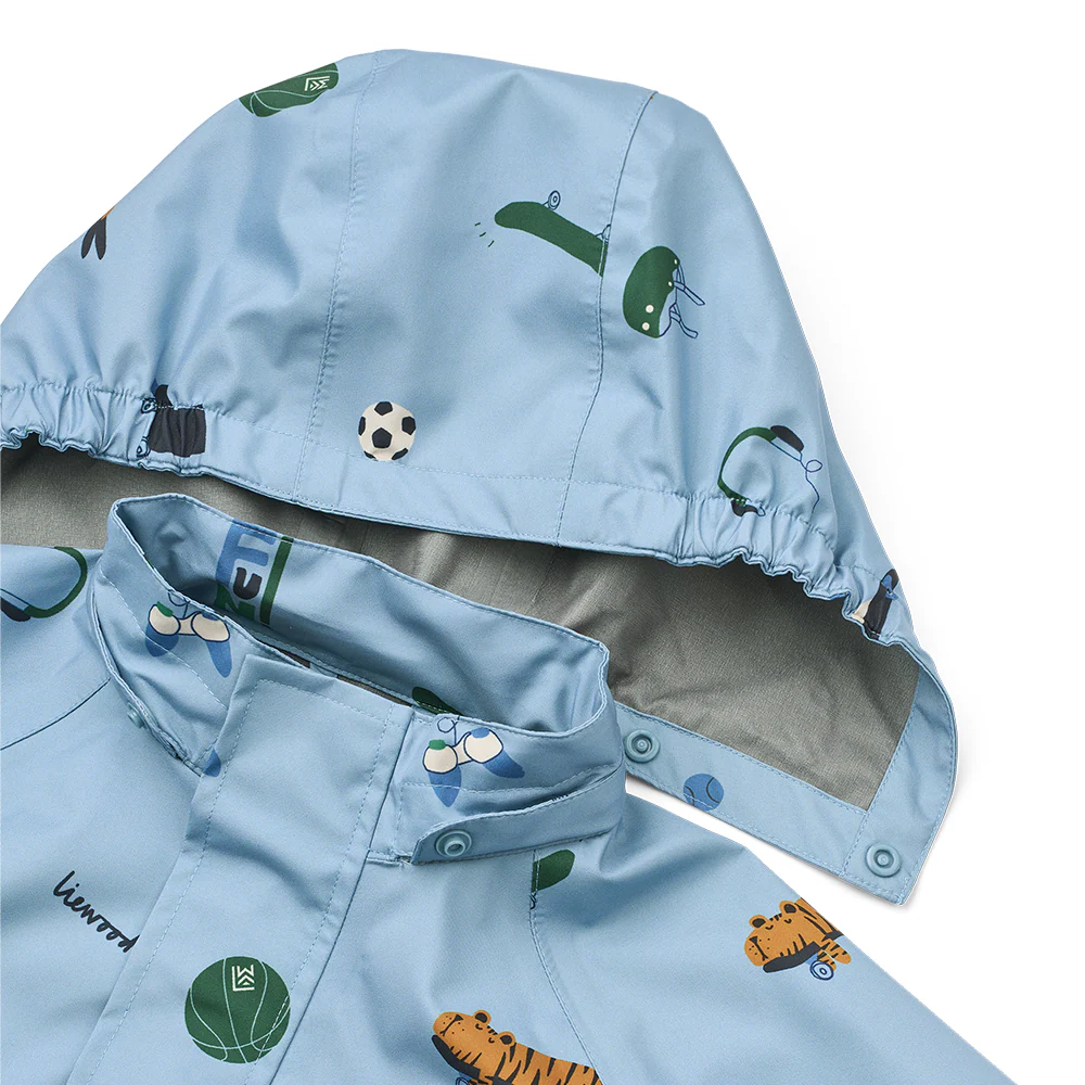 Liewood  Regenjacke/-hose Set 'Pedia' Fun/Beach Blue - Image 5