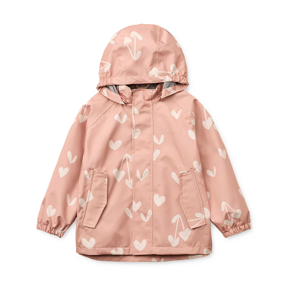 Liewood  Regenjacke/-hose Set 'Pedia' Sweethearts/Pale Tuscany - Image 3