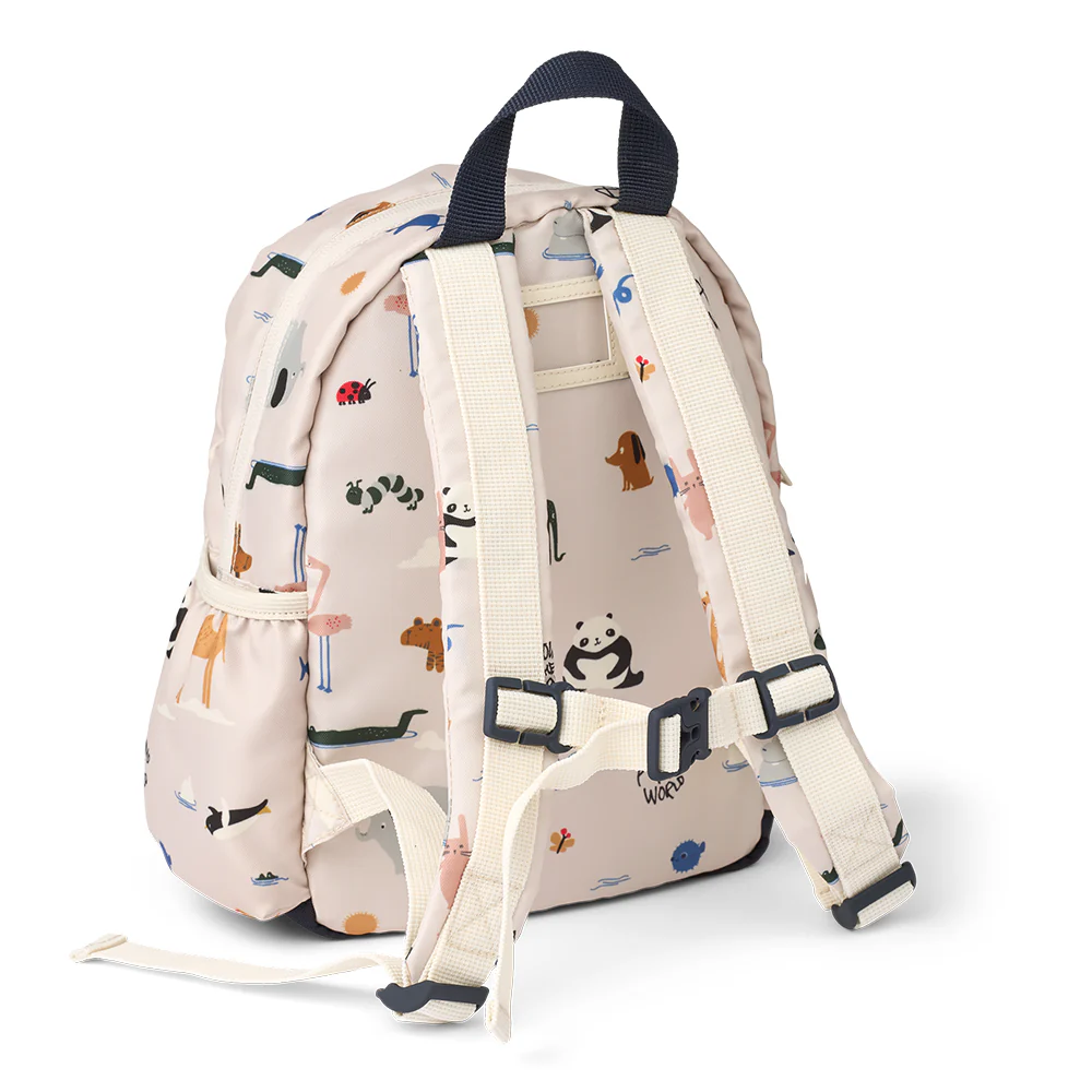 Liewood  Rucksack 'Andreas' Around the World/Sandy - Image 2