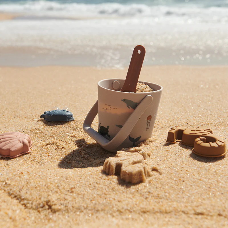 Liewood  Sandspielzeug Set 'Gilma' Sea Creature/Sandy - Image 3
