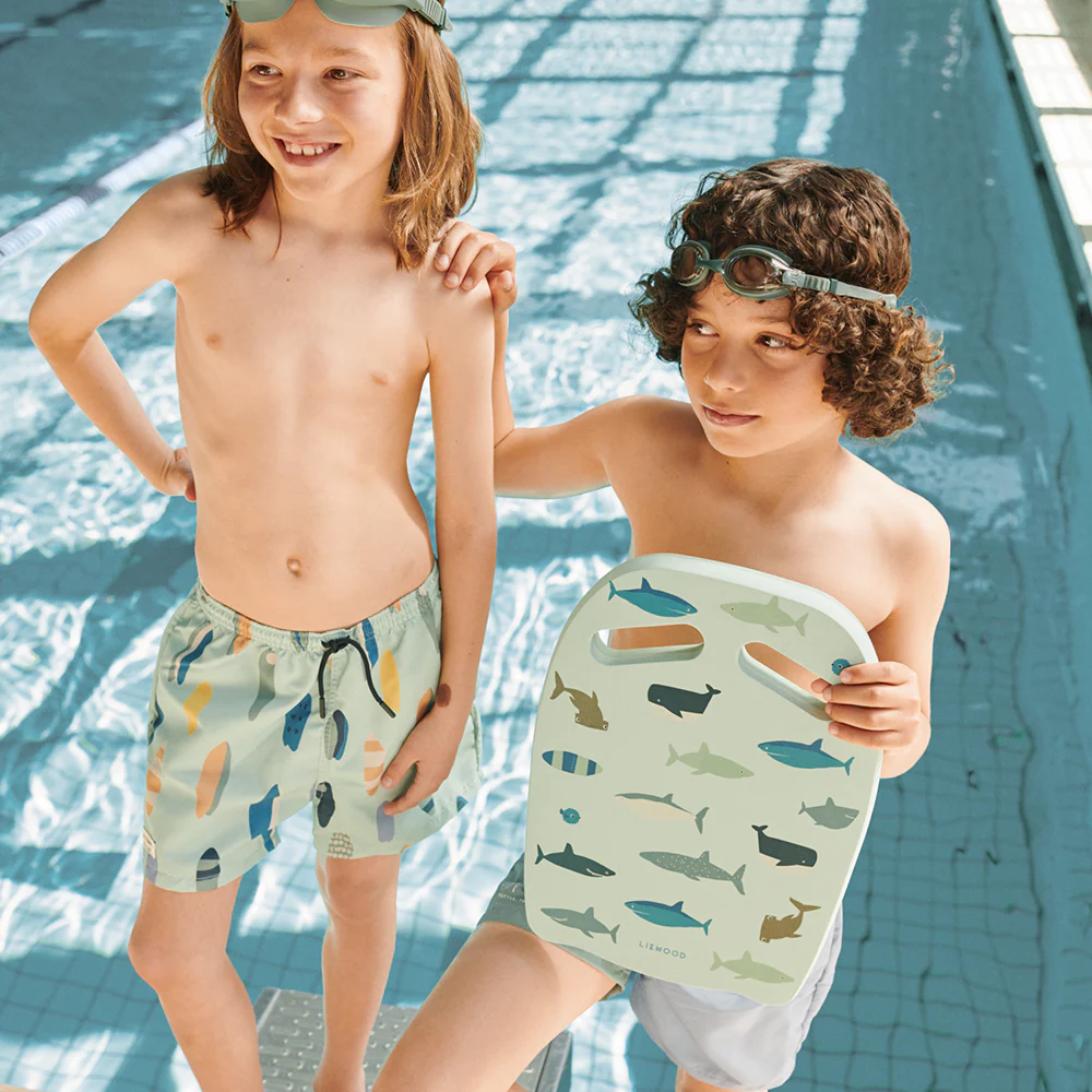 Liewood Schwimmbrett 'Hayden' Shark/Dove Blue - Image 2