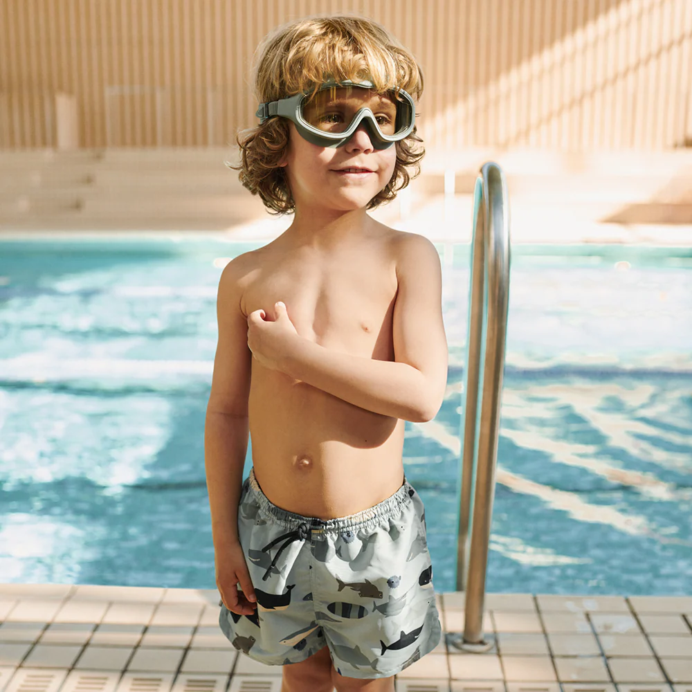 Liewood Schwimmbrille 'Kerem'  Peppermint/Garden Green - Image 3