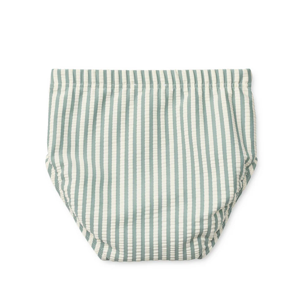 Liewood  Seersucker Baby UV-Badehose 'Anthony' Peppermint/Sandy - Image 2